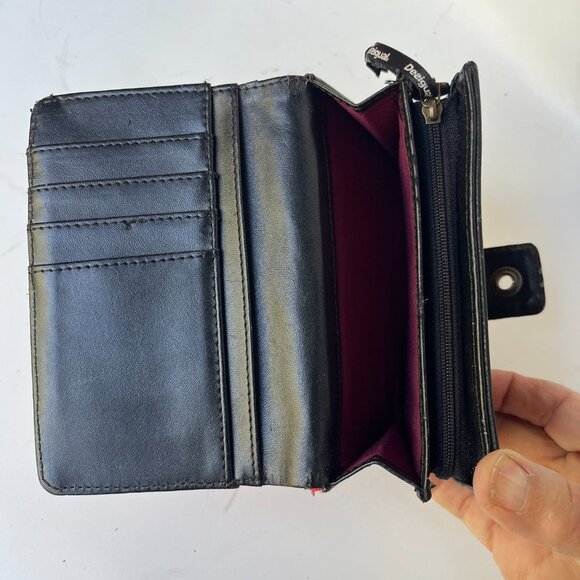 Desigual McBee Bag & Wallet Combo - Multicolor Canvas Crossbody Bag, Used - Picture 14 of 14